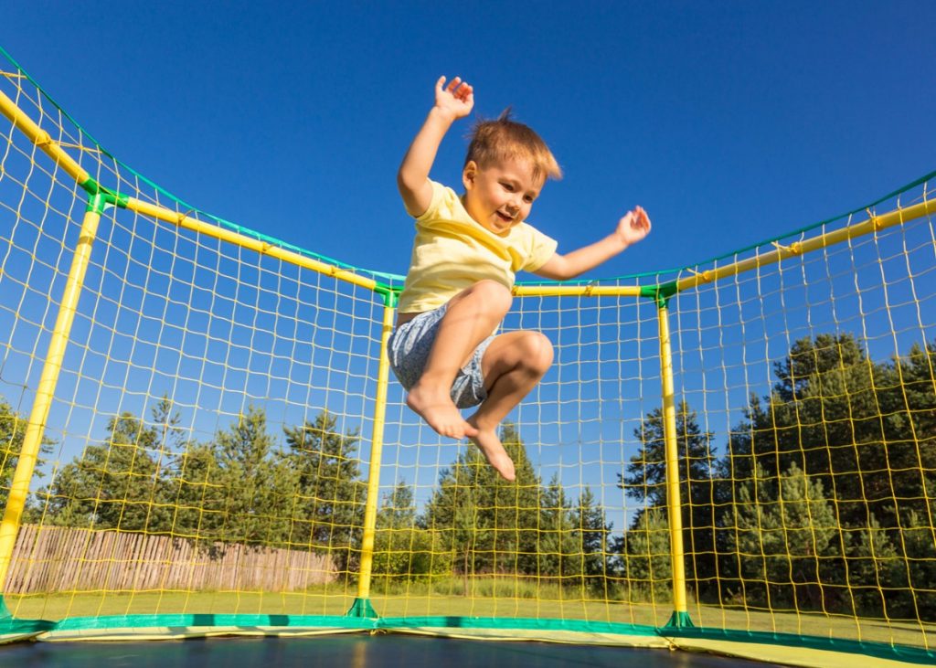 Trampoline should be used by kids only when supervised by adults.