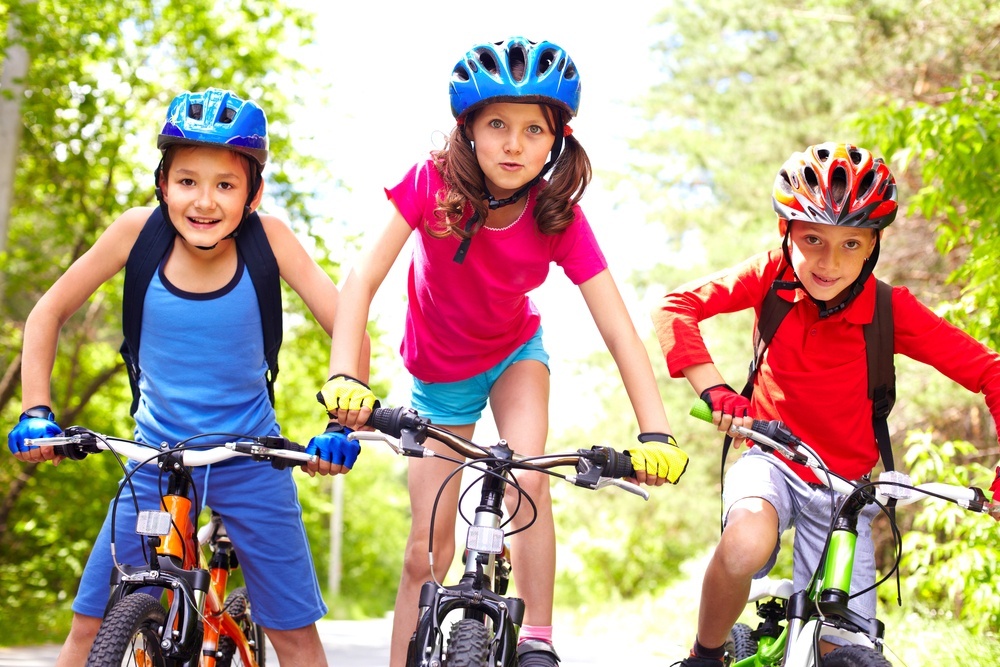 Bicycling is harmful for kids without proper equipment