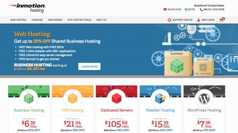 InMotion Hosting is renowned hosting provider. It offers multiple features.