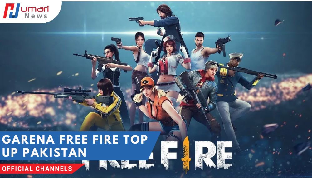 Official Channels for Garena Free Fire Top Up Pakistan