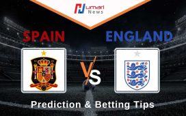 England vs Spain Prediction & Betting Tips