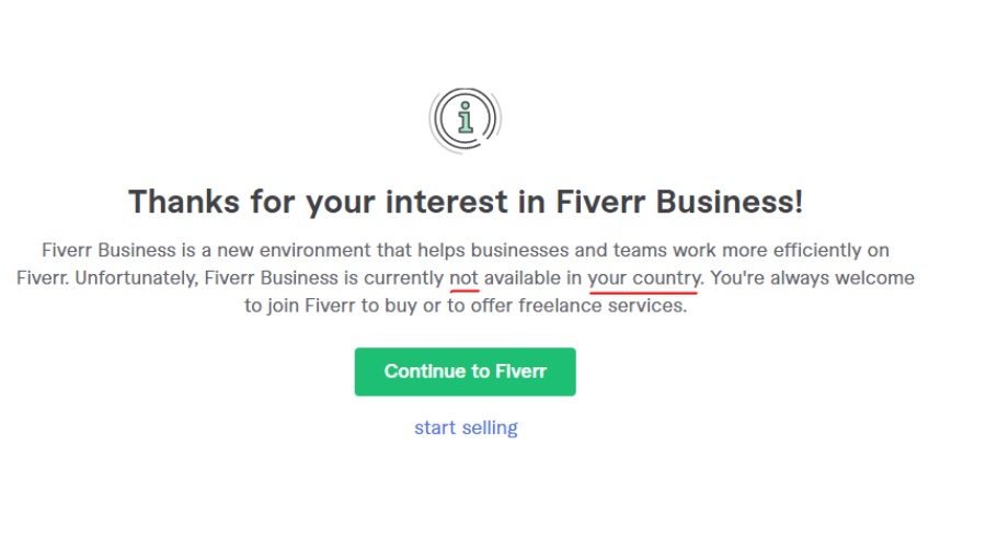 Fiverr's Response to the Situation in pakistan