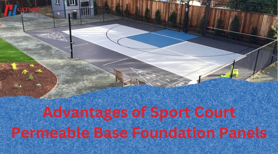 Sport Court Permable Base Foundation Panels