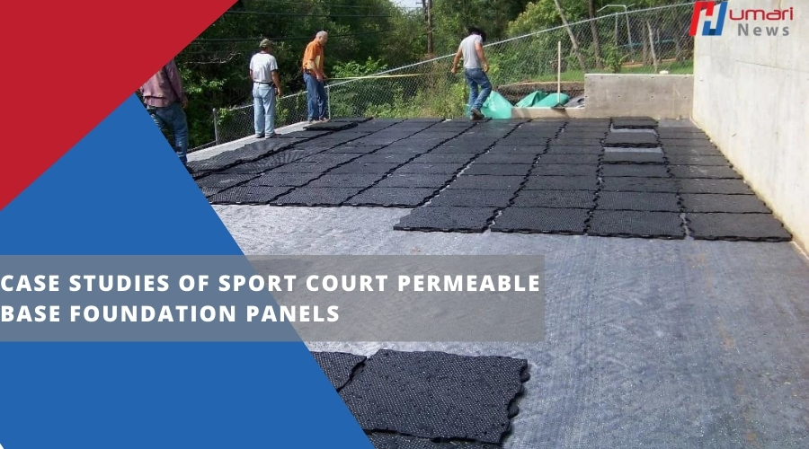 Sport Court Permable Base Foundation Panels